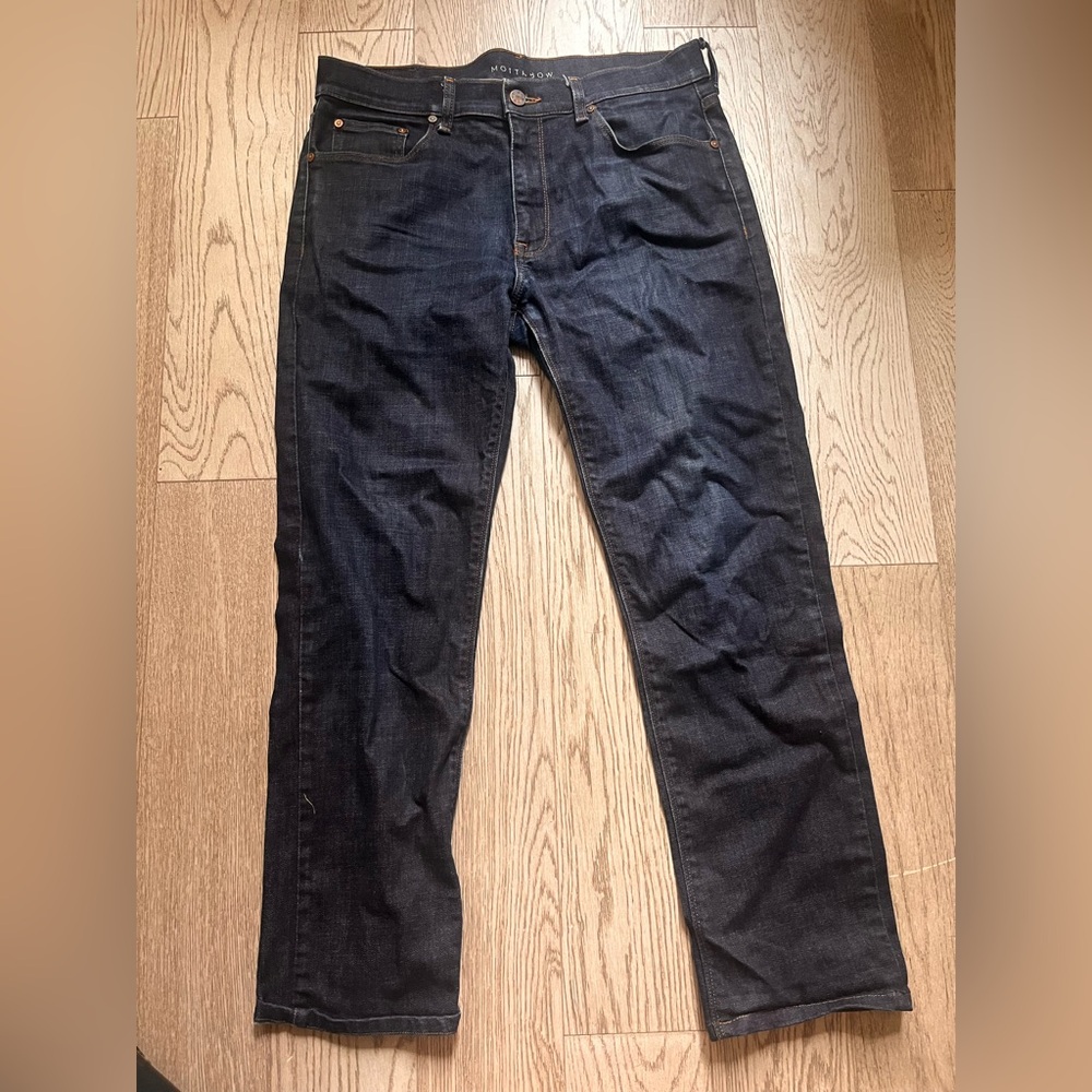 Slim Dark Indigo Jeans for Men - Classic Slim Fit